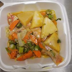 Steamed Snapper & Bammy